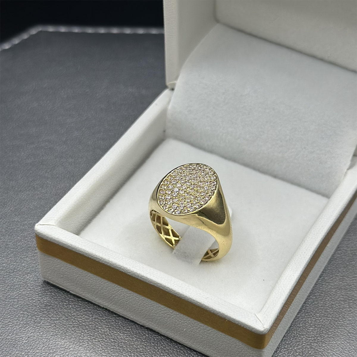Bague en Or 18K - Sobriété et Élégance Assumée – Image 3