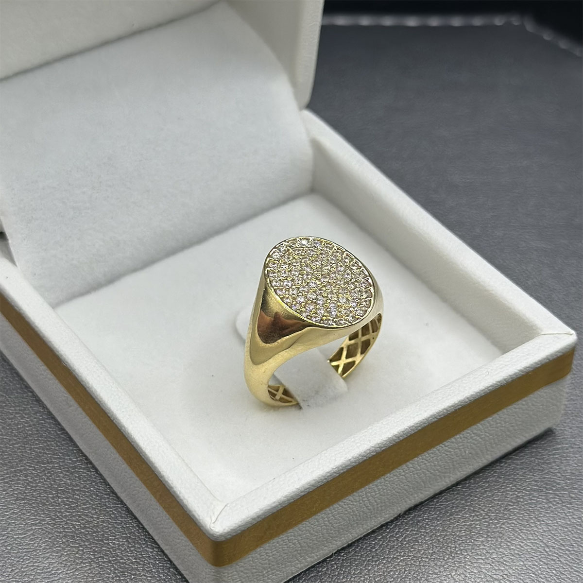 Bague en Or 18K - Sobriété et Élégance Assumée – Image 2