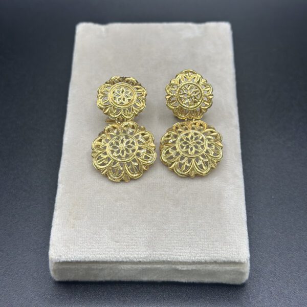Boucles d'oreilles en Or 18K – Design Beldi Raffiné
