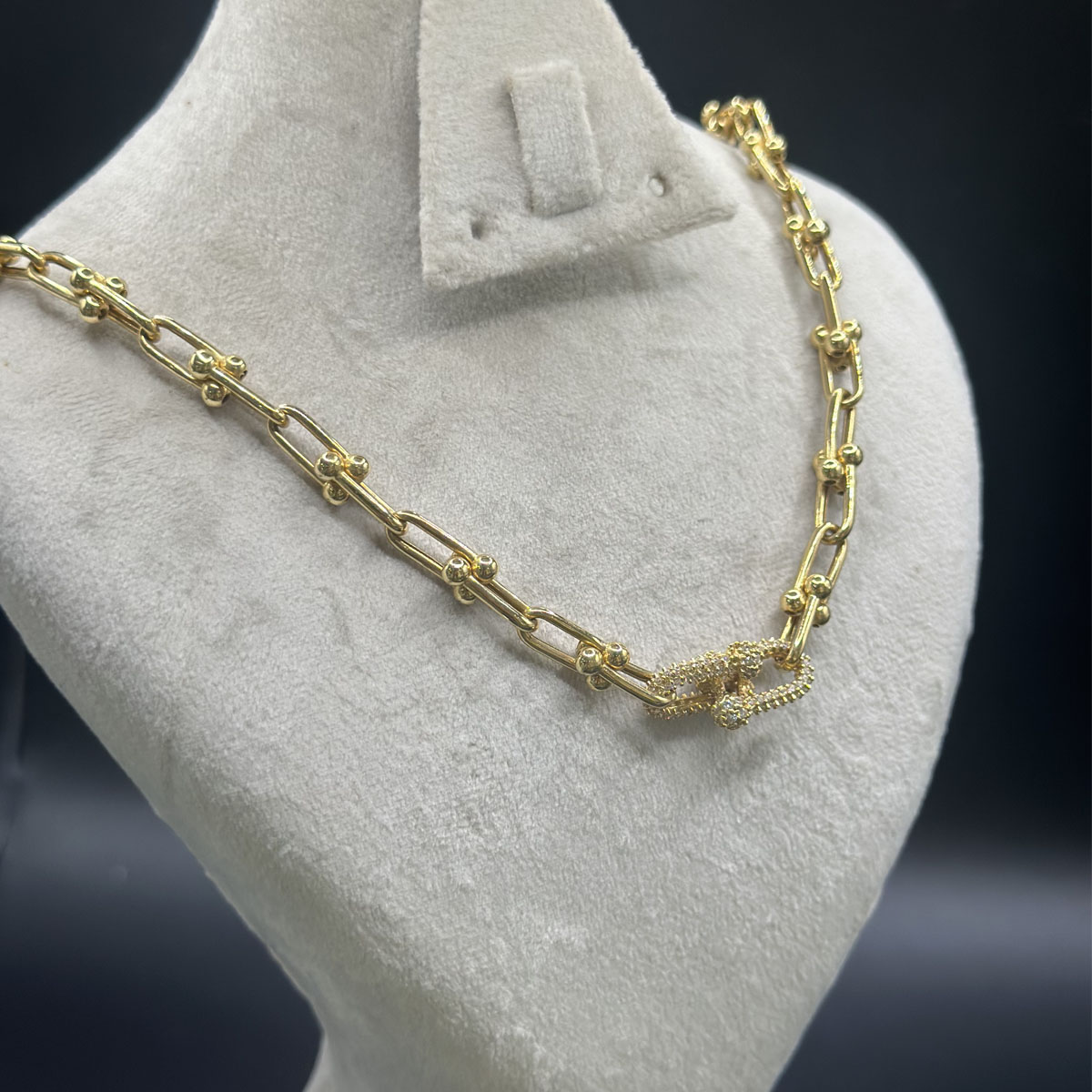 Collier en Or 18K – Chaîne Élégante et Subtile – Image 2