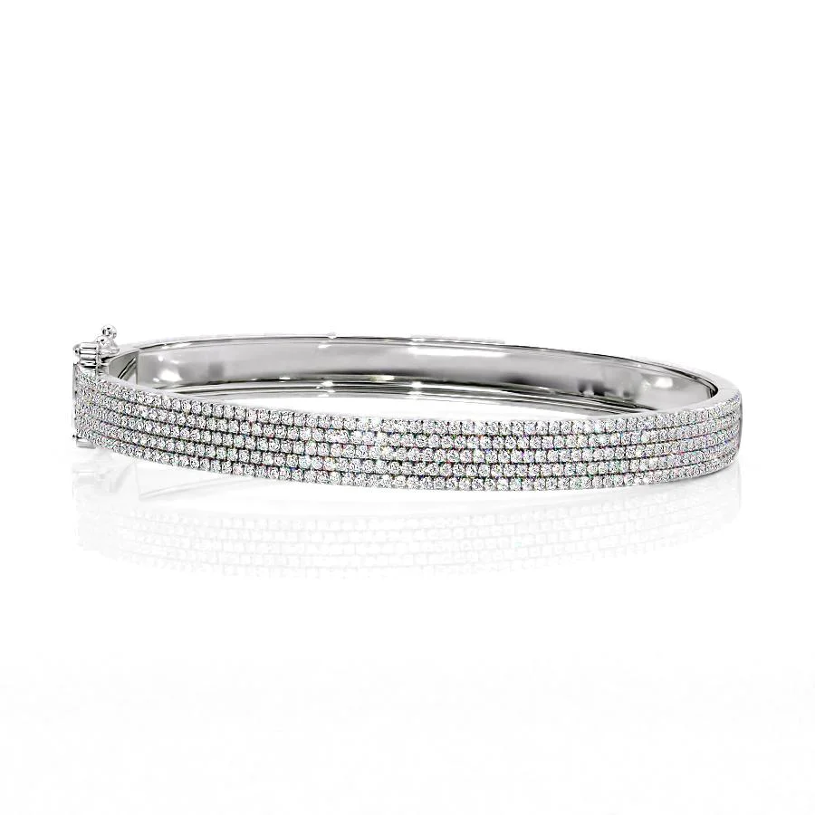 Bracelet Pavé à 5 Rangées