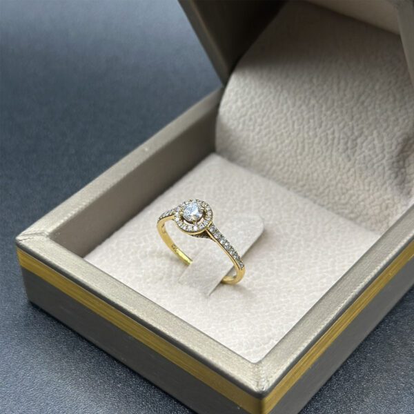 Bague en diamant – Simplicité éclatante – Image 3
