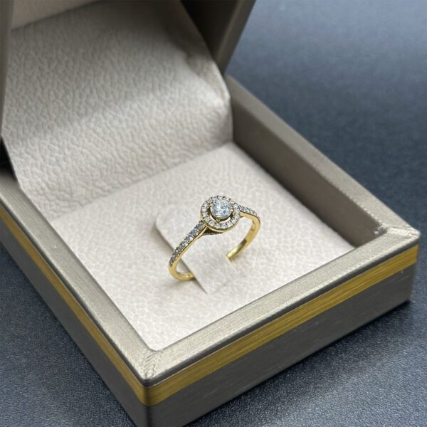 Bague en diamant – Simplicité éclatante – Image 2