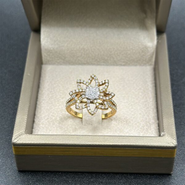 Bague en diamant – Élégance lumineuse