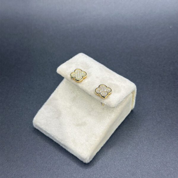 Boucles d'oreilles en Or 18K – Petites Boules – Image 3