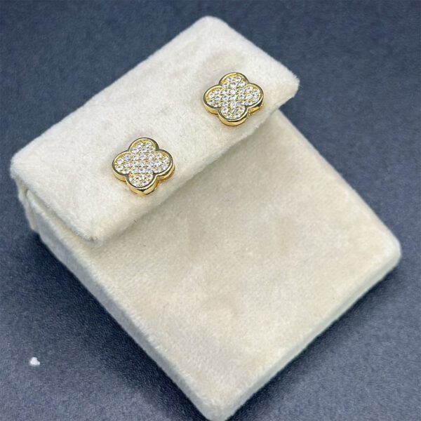Boucles d'oreilles en Or 18K – Petites Boules – Image 2