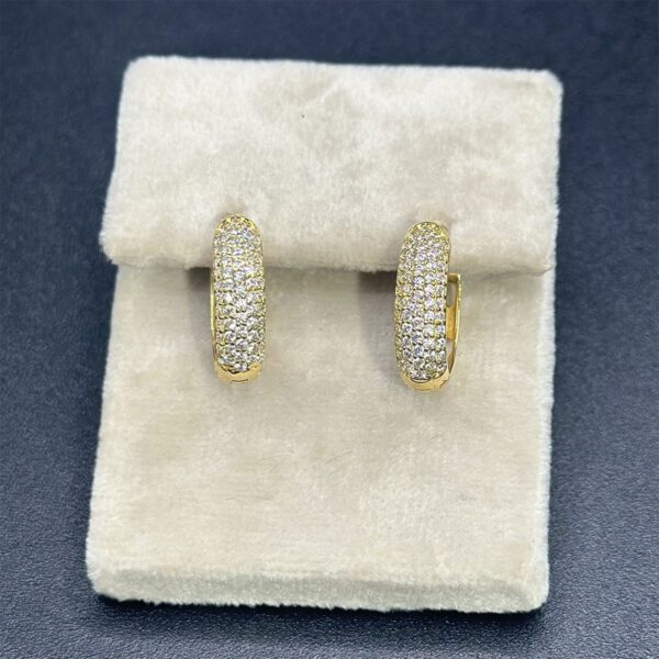Boucles d'oreilles en Or 18K – Sérénité Dorée