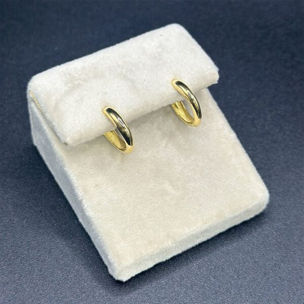Boucles d'oreilles en Or 18K – Minimalistes et Subtiles – Image 2