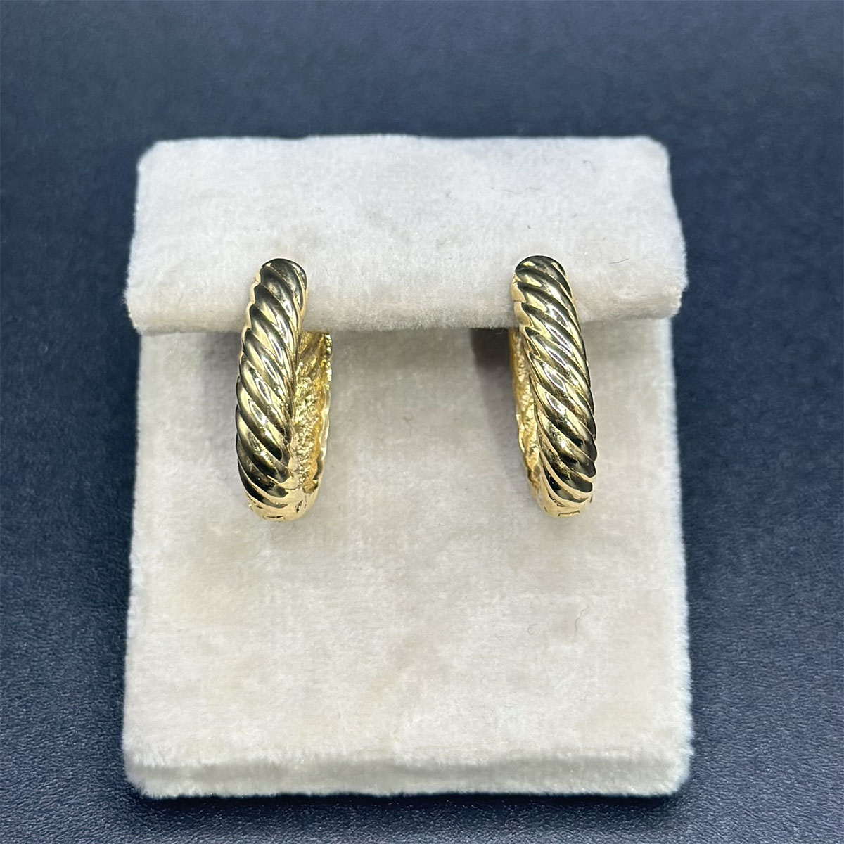 Boucles d'oreilles en Or 18K – Design Empilable