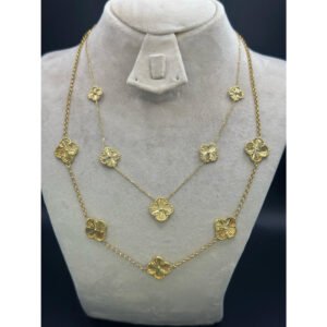 Collier en Or 18K – Élégance Dorée Moderne