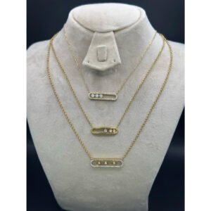 Collier en Or 18K – Éclat Impérial