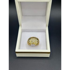 Bague en Or 18K – Harmonie de Lumière