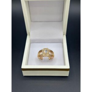Bague en Or 18K – Harmonie Lumineuse