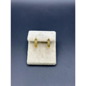 Boucles d’oreilles en Or 18K – Splendeur Dorée