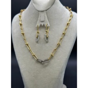 Ensemble en Or 18K – Signature Élégante