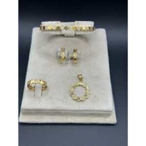 Ensemble en Or 18K – Éclat Sublime
