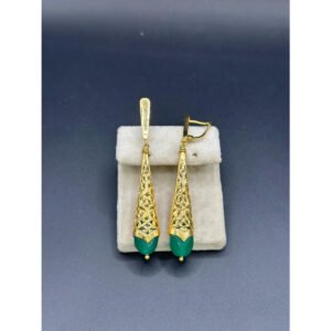 Boucles d’oreilles en Or 18K – Harmonie Précieuse