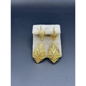 Boucles d’oreilles en Or 18K – Étoile Dorée